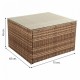 Градински мебели Alexandra House Living Кафяв Естествен 65 x 45 x 75 cm 4 Части NaN –  BB Комплекти градински мебели