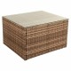 Градински мебели Alexandra House Living Кафяв Естествен 65 x 45 x 75 cm 4 Части NaN –  BB Комплекти градински мебели