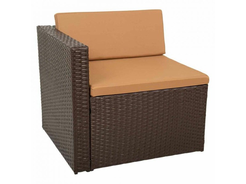 Градински мебели Alexandra House Living Кафяв 65 x 45 x 75 cm 4 Части NaN –  BB Комплекти градински мебели