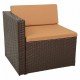 Градински мебели Alexandra House Living Кафяв 65 x 45 x 75 cm 4 Части NaN –  BB Комплекти градински мебели