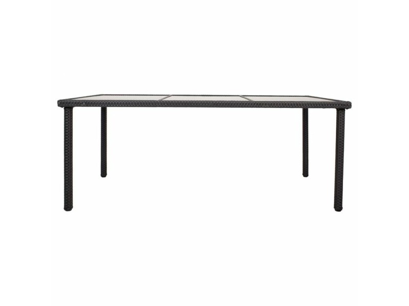 Градински мебели Alexandra House Living Черен 61 x 85 x 58 cm 9 Части NaN –  BB Комплекти градински мебели