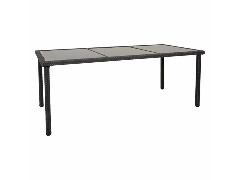 Градински мебели Alexandra House Living Черен 61 x 85 x 58 cm 9 Части NaN –  BB Комплекти градински мебели