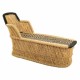 Lamamistool Alexandra House Living Черен Естествен 48 x 78 x 110 cm NaN –  BB Шезлонги