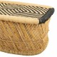Lamamistool Alexandra House Living Черен Естествен 48 x 78 x 110 cm NaN –  BB Шезлонги