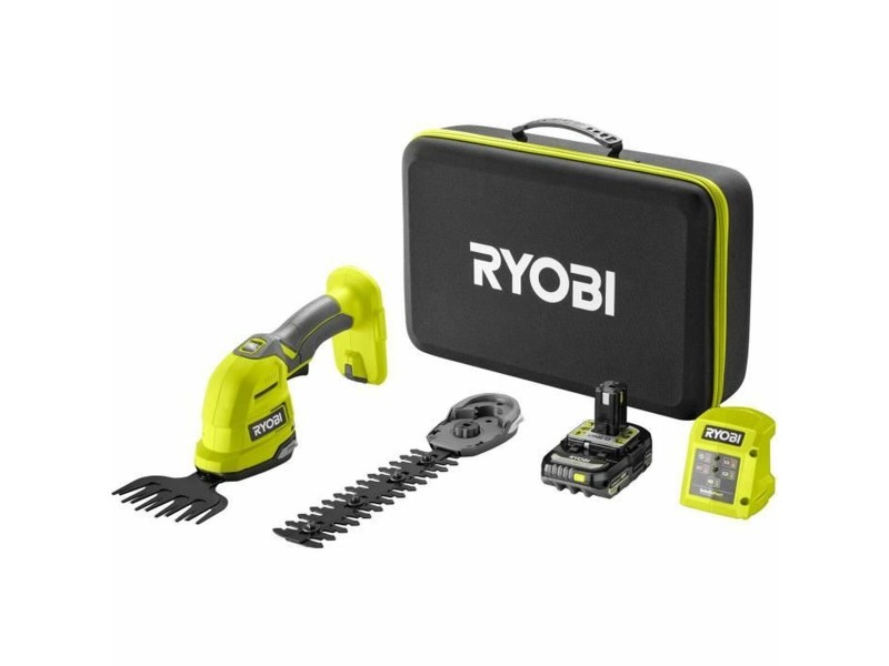 Ножици за трева Ryobi Input: Ryobi Taladro Percutor 18V R18PD3-0Output: R18PD3-0 NaN –  BB Ножици за трева