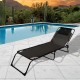 Lamamistool Marbueno Черен 190 x 27 x 58 cm Casual NaN –  BB Шезлонги