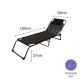 Lamamistool Marbueno Черен 190 x 27 x 58 cm Casual NaN –  BB Шезлонги