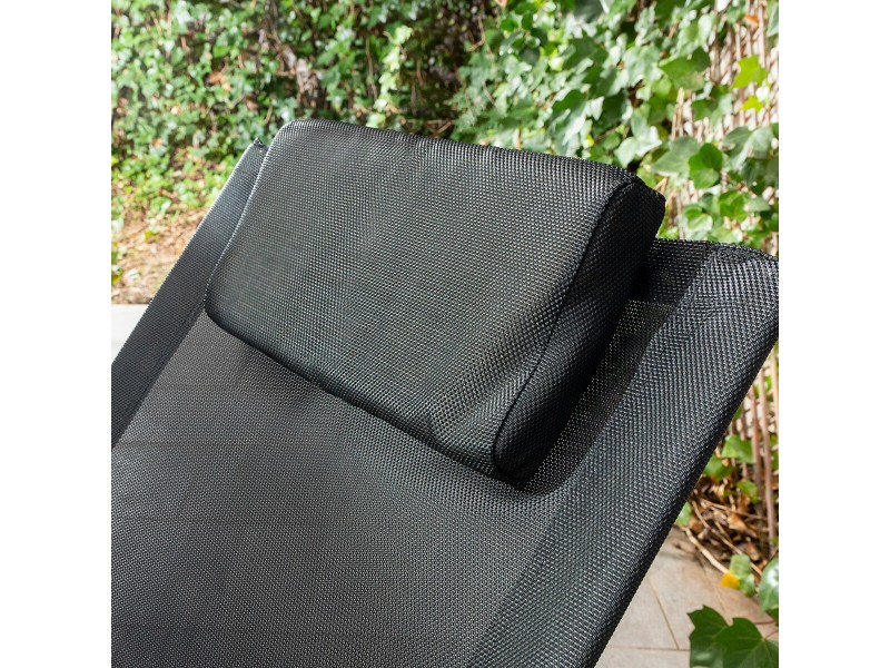 Сгъваем орбитален люлеещ се шезлонг InnovaGoods Rockorb Черен (След ремонт B) NaN –  BB Люлеещи се столове