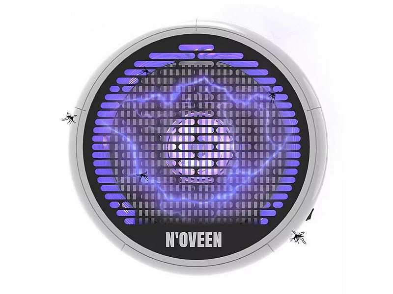 Лампа Против Комари Noveen IKN951 Сив Метал 20 W NaN –  BB Комари