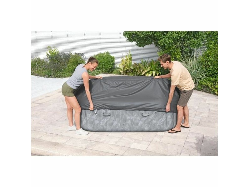 Покривало за плувен басейн Spa Bestway EnergySense 230 x 230 cm Сив NaN –  BB Калъфи