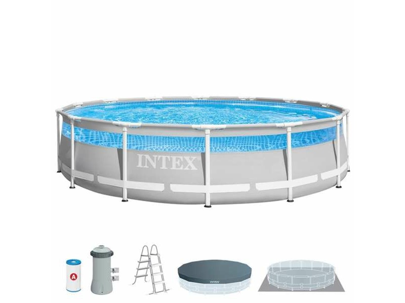 Басейн Подвижен Intex 427 x 107 x 427 cm NaN –  BB Подвижни басейни