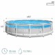 Басейн Подвижен Intex 427 x 107 x 427 cm NaN –  BB Подвижни басейни