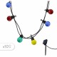 Гирлянда от LED Светлини Lumisky Globes Party 5,7 m 10 NaN –  BB Гирлянди за външно осветление