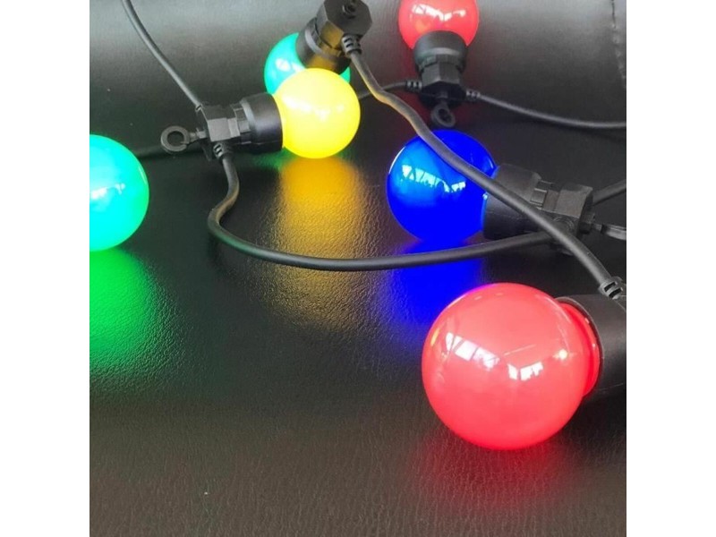 Гирлянда от LED Светлини Lumisky Globes Party 5,7 m 10 NaN –  BB Гирлянди за външно осветление