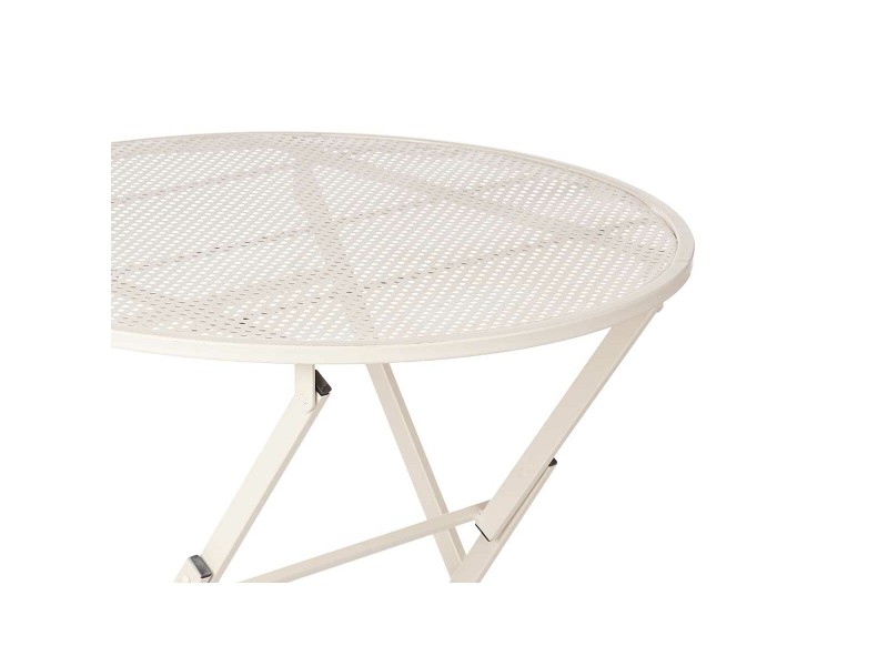 Комплект от маса с 2 стола Ibergarden HS23377/78 HS23377/78 Бял 96 x 60 x 22,5 cm NaN –  BB Комплекти градински мебели