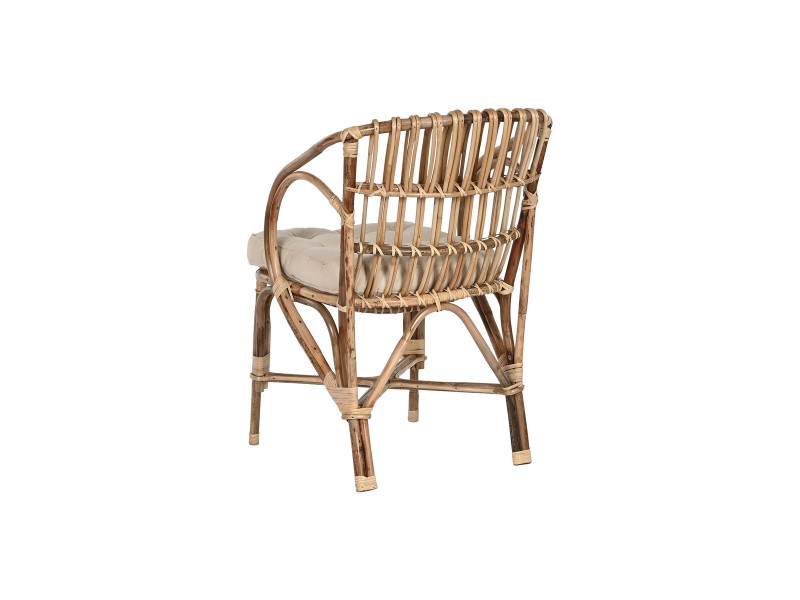 Aiatool Home ESPRIT Бамбук Pатан 58 x 65 x 85 cm NaN –  BB Покрити плетени столове