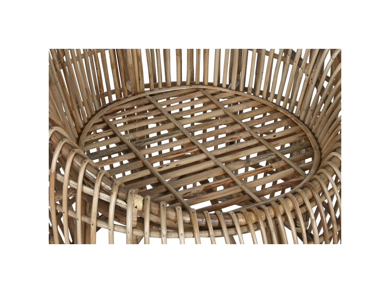 Aiatool Home ESPRIT Бамбук Pатан 70 x 70 x 74 cm NaN –  BB Покрити плетени столове