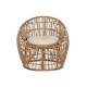 Aiatool Home ESPRIT Бамбук Pатан 70 x 70 x 74 cm NaN –  BB Покрити плетени столове