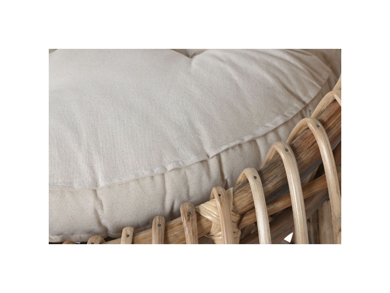 Aiatool Home ESPRIT Бамбук Pатан 70 x 70 x 74 cm NaN –  BB Покрити плетени столове