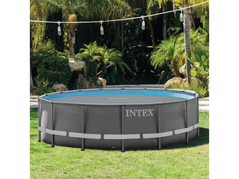 Покривало за плувен басейн Intex Bubble TIME UTF00142 Сив Кръгъл NaN –  BB Калъфи