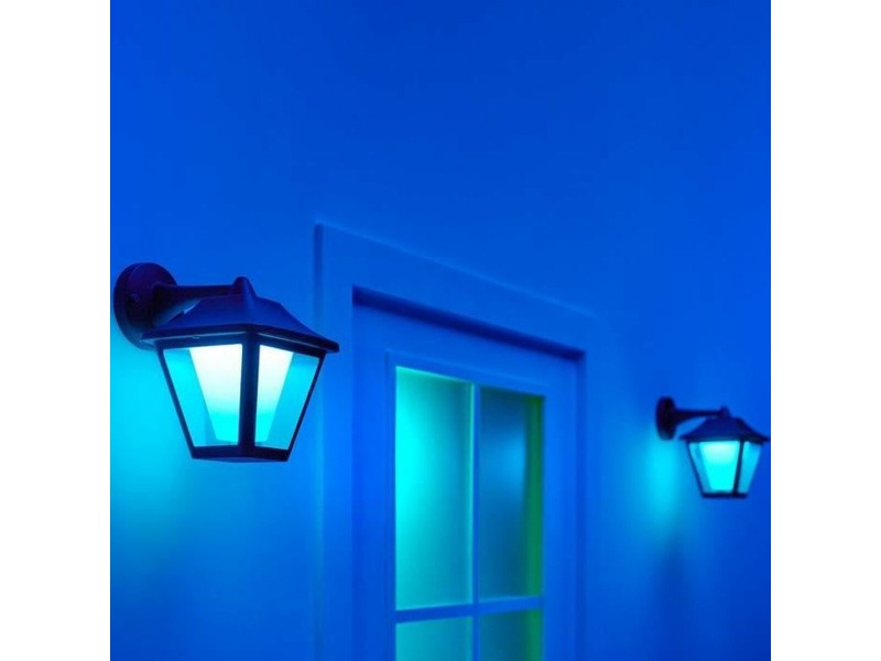 Аплик за стена Wiz Многоцветен 8 W Метал WiFi 16 cm RGB NaN –  BB Външни стенни светлини