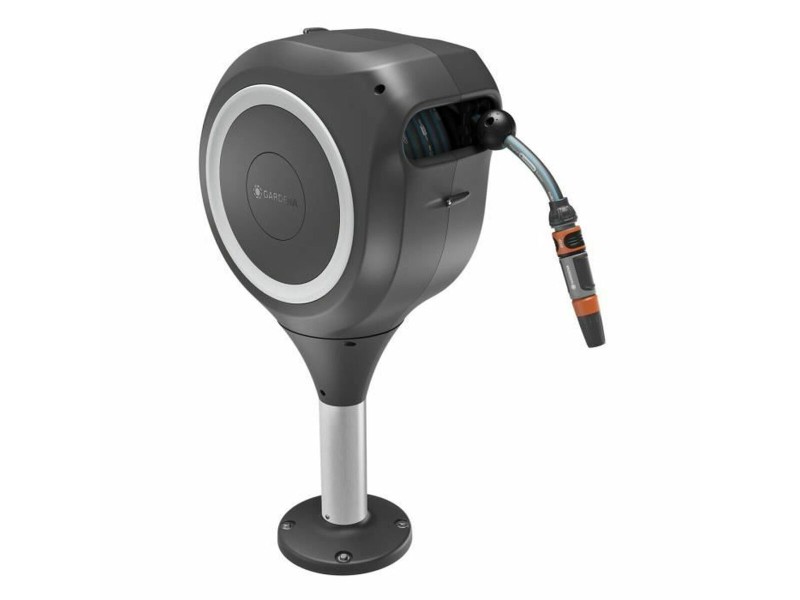 Държач на маркуч Gardena RollUp Ø 13 mm Дървен Пластмаса Автоматичен На почва 15 m NaN –  BB Макари