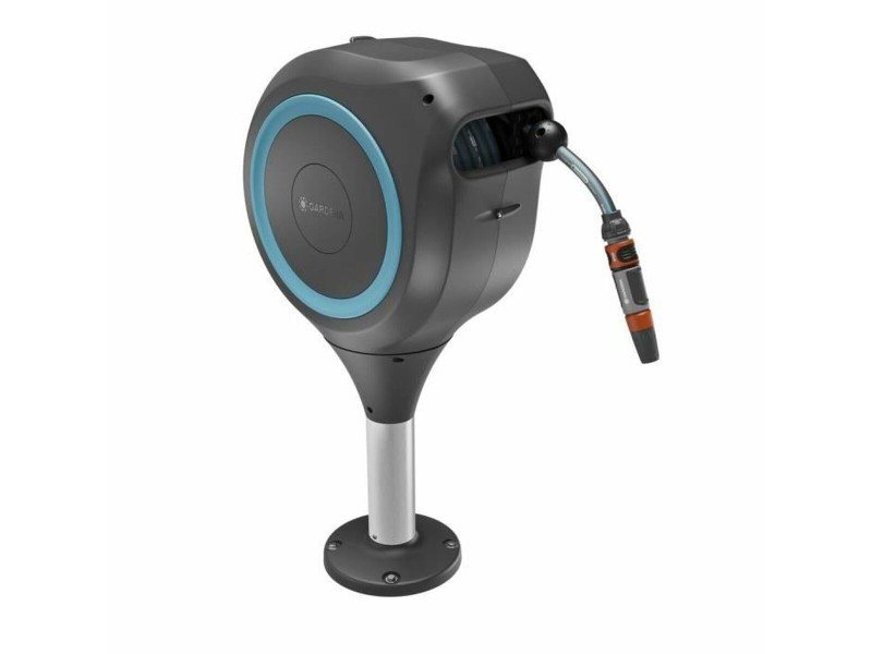 Държач на маркуч Gardena RollUp Ø 13 mm Дървен Пластмаса Автоматичен На почва 15 m NaN –  BB Макари