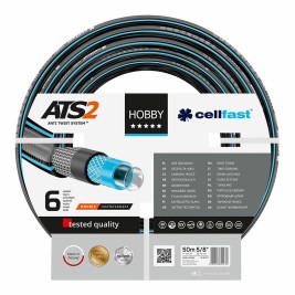 Маркуч Cellfast Hobby Ats2 PVC 50 m Ø 15 mm 6 слоя