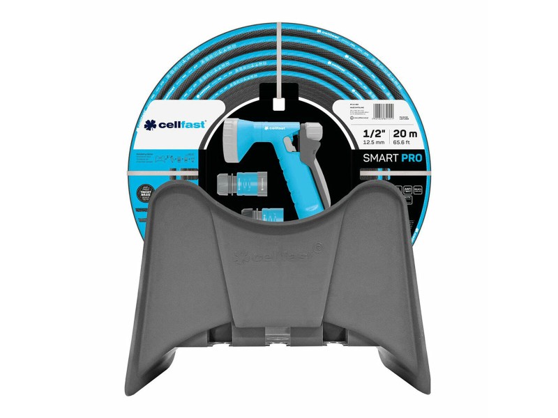 Комплект Маркуч с аксесоари Cellfast Smart Pro Ats PVC 25 m 19 mm NaN –  BB Градински маркучи