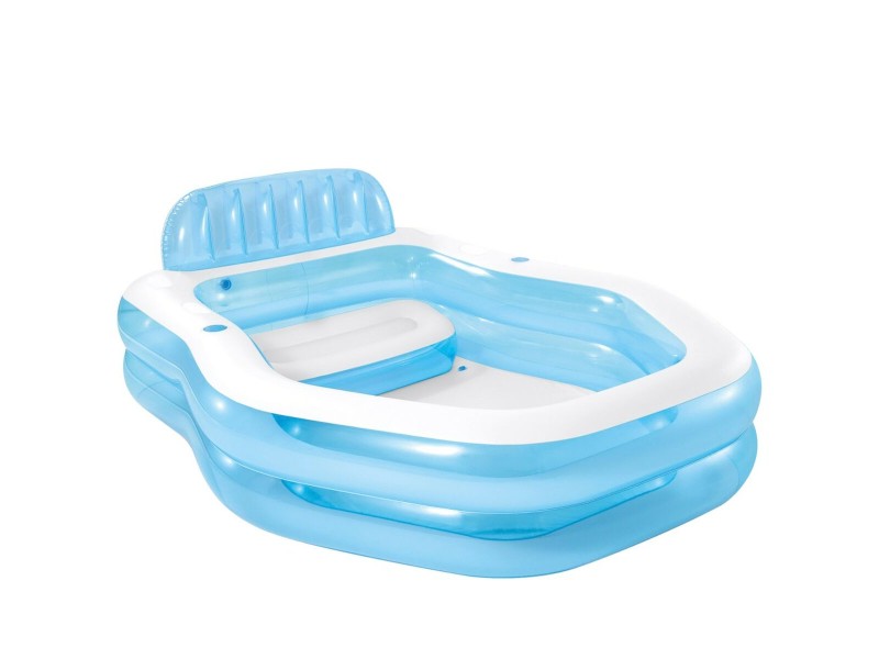 Надуваем Басейн Intex Син 530 l 229 x 135 x 191 cm (2 броя) NaN –  BB Надуваеми басейни