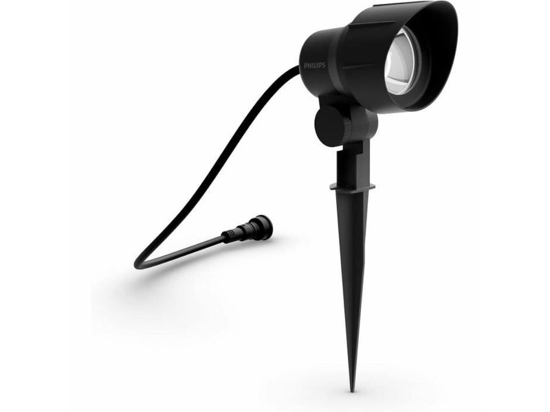 Лампа Philips Черен 12 V Топло Бяло 600 lm (1 броя) NaN –  BB Вътрешно осветление и тераса