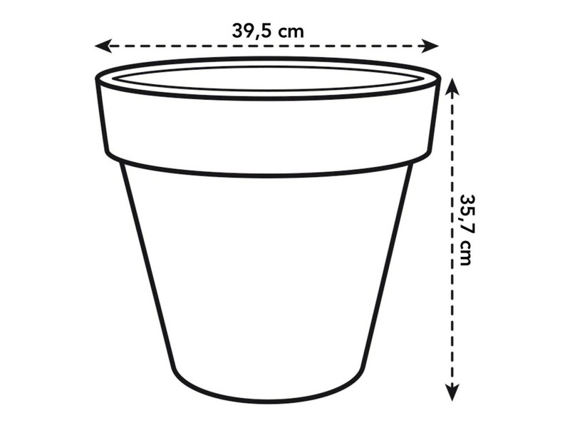 Саксия Elho 8403604042500 Антрацит Ø 40 cm NaN –  BB Саксии