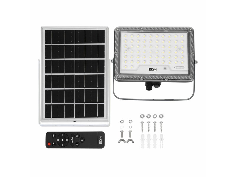 Фокус на Прожектор EDM 31859 Slim 300 W 2500 lm Слънчев (6500 K) NaN –  BB Външни прожектори