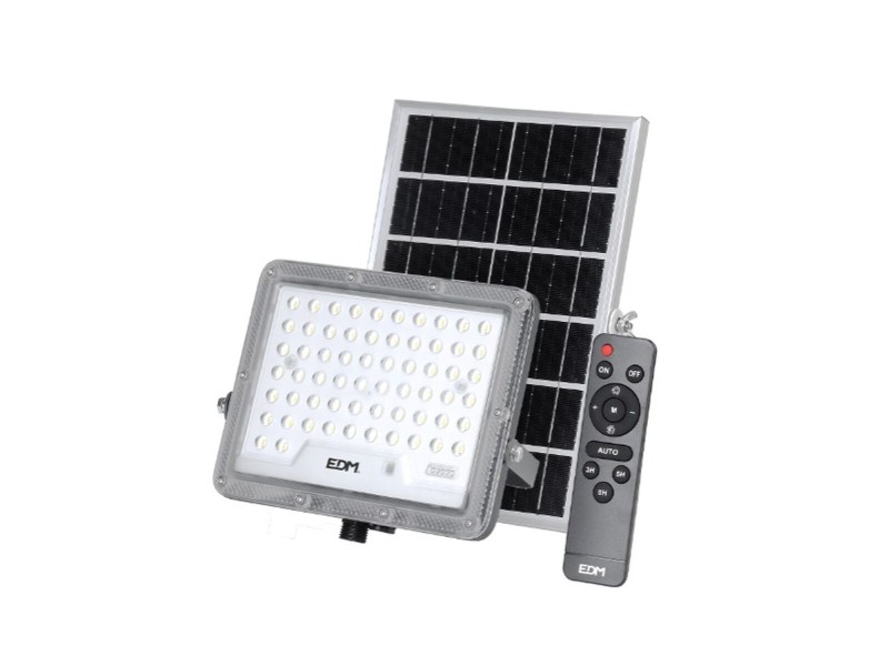 Фокус на Прожектор EDM 31856 Slim Сив 50 W 600 lm Слънчев (6500 K) NaN –  BB Външни прожектори