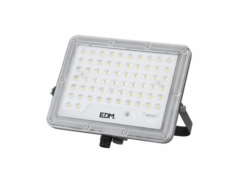 Фокус на Прожектор EDM 31856 Slim Сив 50 W 600 lm Слънчев (6500 K) NaN –  BB Външни прожектори