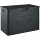 Градински съндък за съхранение Toomax Черен 77,5 x 44,5 x 52,7 cm 160 L NaN –  BB Градински сандъци