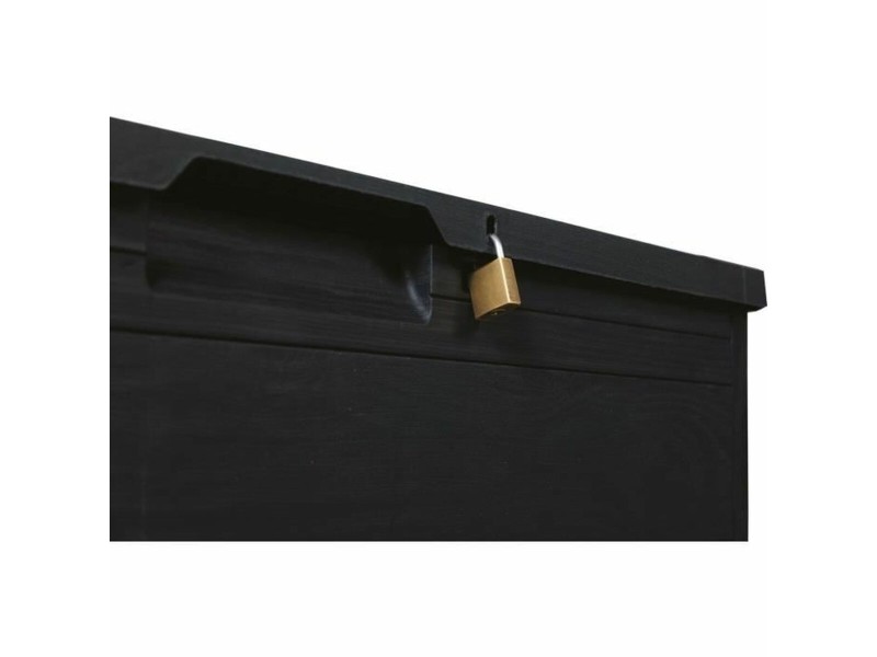 Градински съндък за съхранение Toomax Черен 77,5 x 44,5 x 52,7 cm 160 L NaN –  BB Градински сандъци