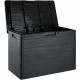 Градински съндък за съхранение Toomax Черен 77,5 x 44,5 x 52,7 cm 160 L NaN –  BB Градински сандъци