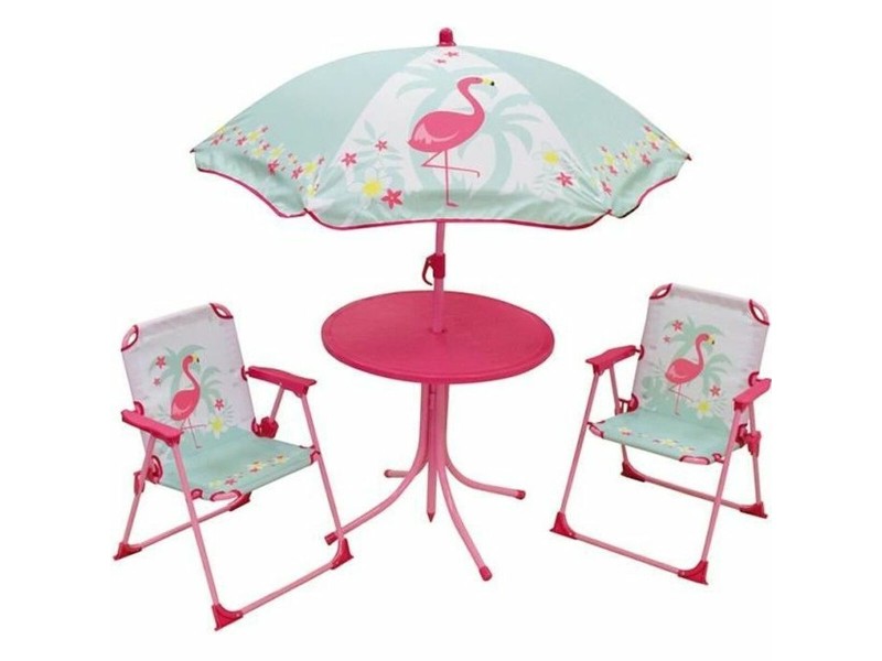 Градински мебели Fun House Детски Розово фламинго 4 Части NaN –  BB Комплекти градински мебели