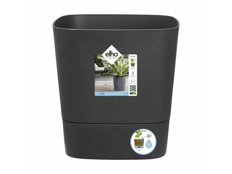 Саксия Elho Тъмно сив Ø 29,5 cm NaN –  BB Саксии