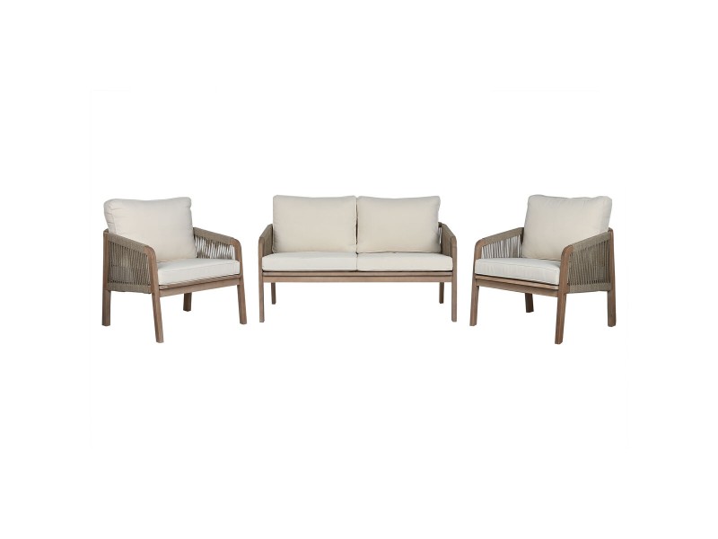 Градински мебели Home ESPRIT Кафяв 138 x 79 x 83 cm 138 x 79 x 65 cm (4 Части) NaN –  BB Комплекти градински мебели