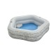 Надуваем Басейн Bestway Сив 213 x 206 x 53 cm NaN –  BB Надуваеми басейни
