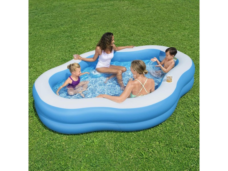 Надуваем Басейн Bestway Многоцветен 270 x 198 x 51 cm NaN –  BB Надуваеми басейни