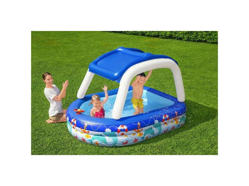 Детски басейн Bestway Многоцветен 213 x 155 x 132 cm 175 x 262 x 51 cm Кораб NaN –  BB Надуваеми басейни