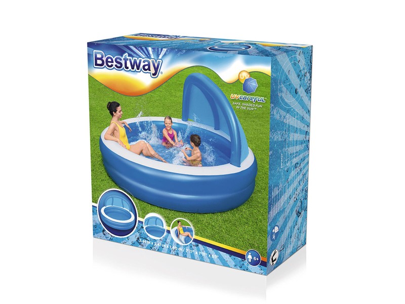 Детски басейн Bestway Многоцветен 241 x 241 x 140 cm NaN –  BB Надуваеми басейни