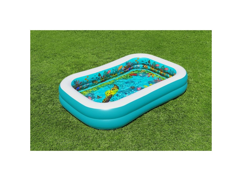 Детски басейн Bestway 3D Многоцветен 262 x 175 x 51 cm 2 Хора NaN –  BB Надуваеми басейни