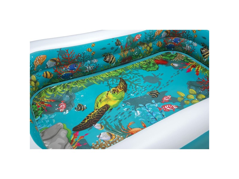 Детски басейн Bestway 3D Многоцветен 262 x 175 x 51 cm 2 Хора NaN –  BB Надуваеми басейни