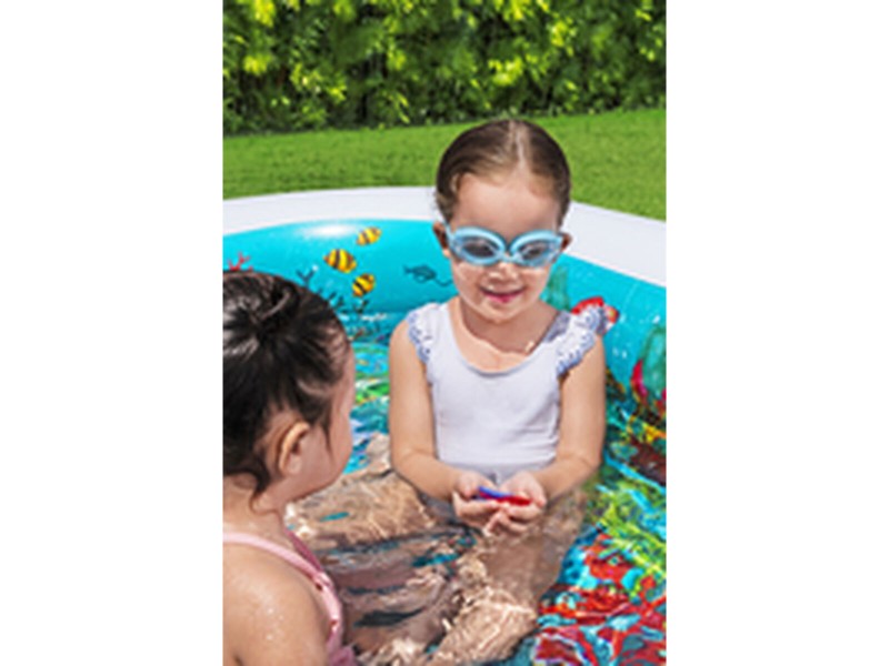 Детски басейн Bestway 3D Многоцветен 262 x 175 x 51 cm 2 Хора NaN –  BB Надуваеми басейни