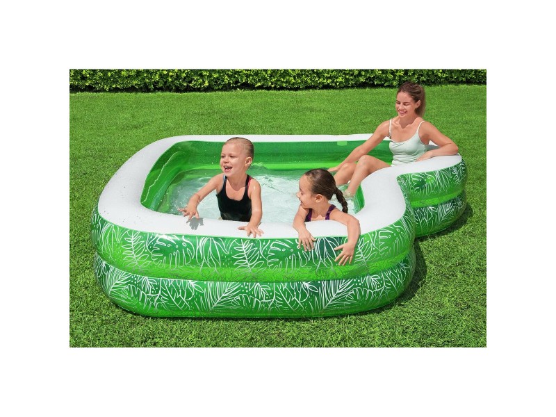 Детски басейн Bestway Зелен Многоцветен 231 x 231 x 51 cm NaN –  BB Надуваеми басейни