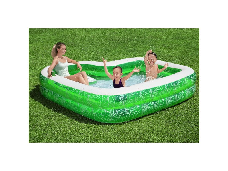 Детски басейн Bestway Зелен Многоцветен 231 x 231 x 51 cm NaN –  BB Надуваеми басейни